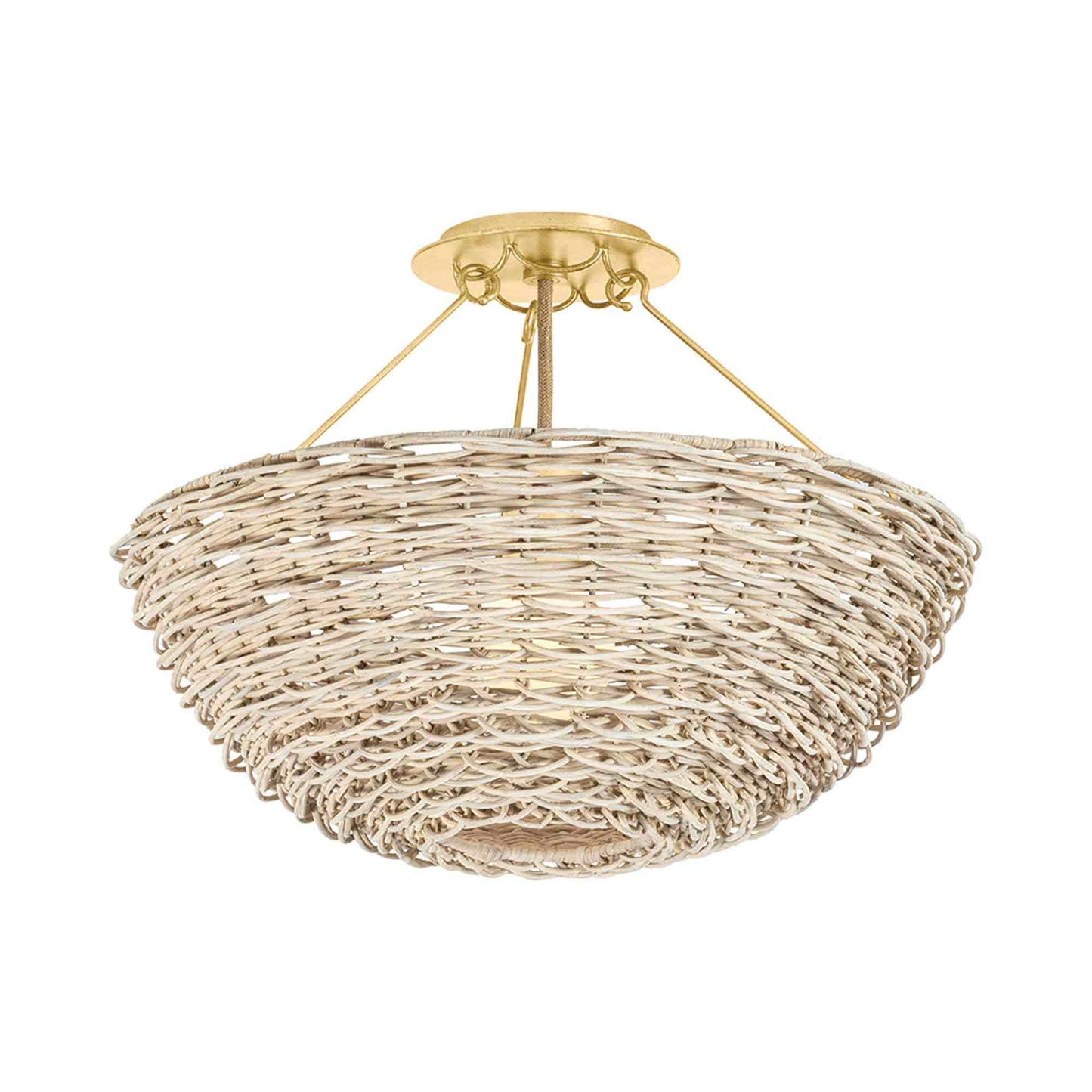 Campo Semi Flush Mount Ceiling Light.