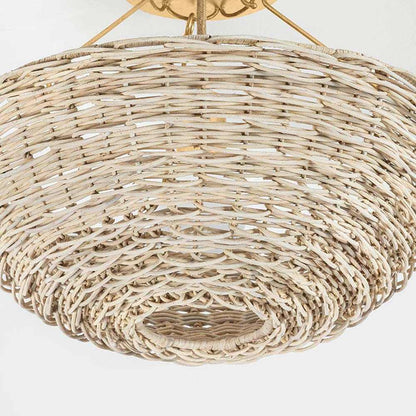 Campo Semi Flush Mount Ceiling Light in Detail.