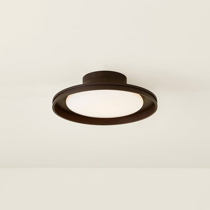 Cannes Outdoor LED Flush Mount Ceiling Light in Detail.