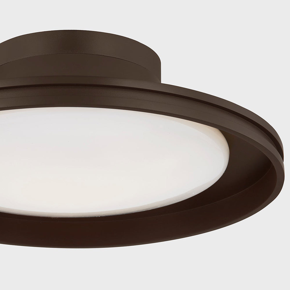 Cannes Outdoor LED Flush Mount Ceiling Light in Detail.