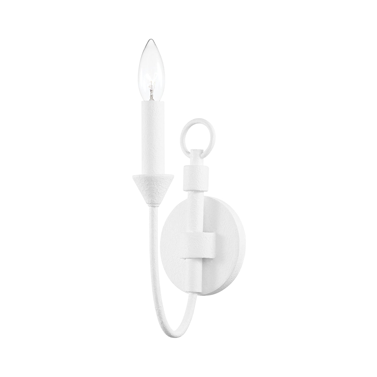 Cate Wall Light in Gesso White (1-Light).