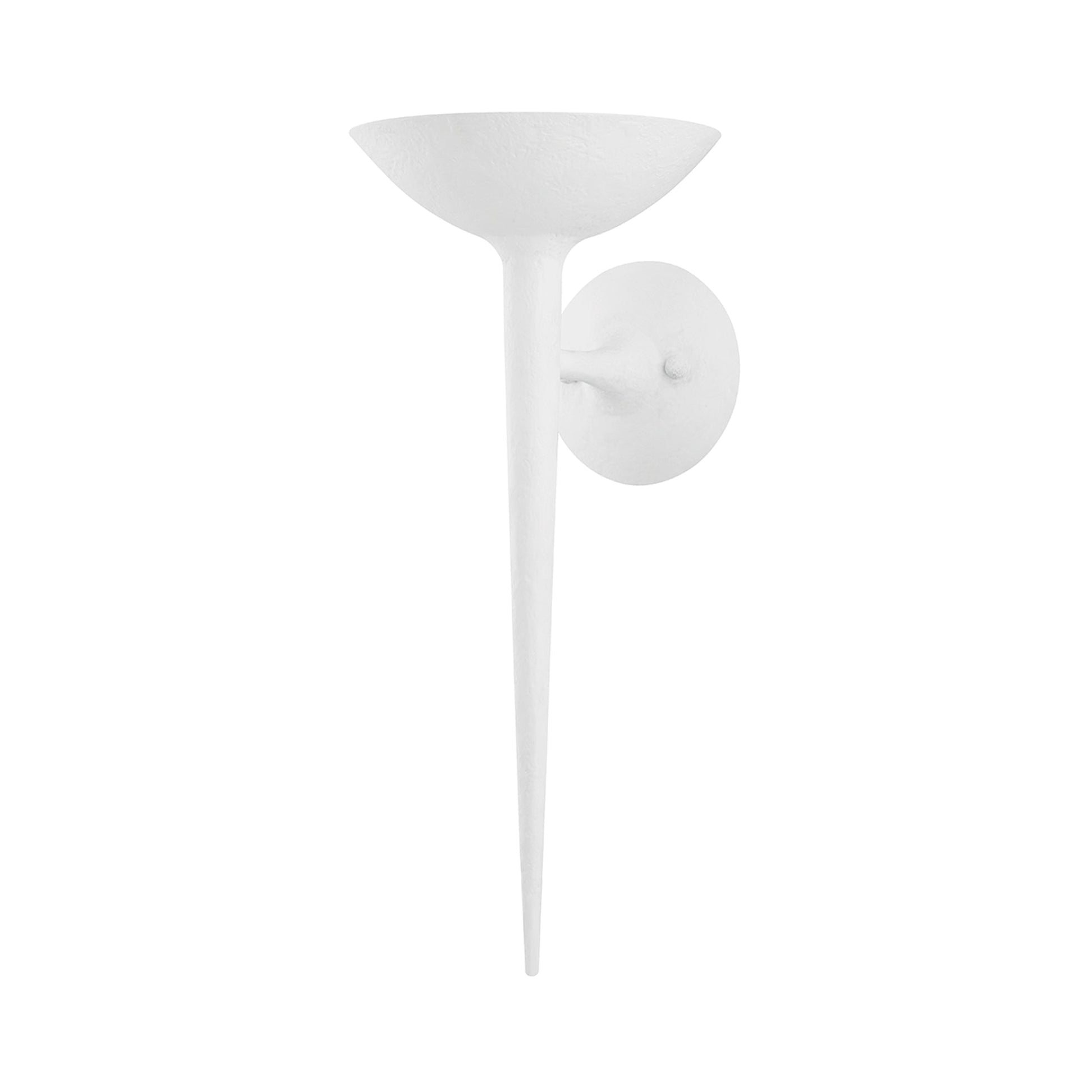 Cecilia Wall Light in Gesso White.