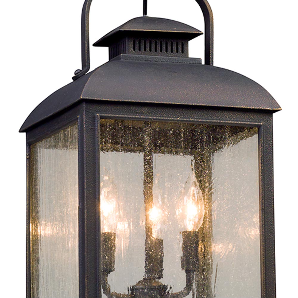 Chamberlain Outdoor Pendant Light in Detail.