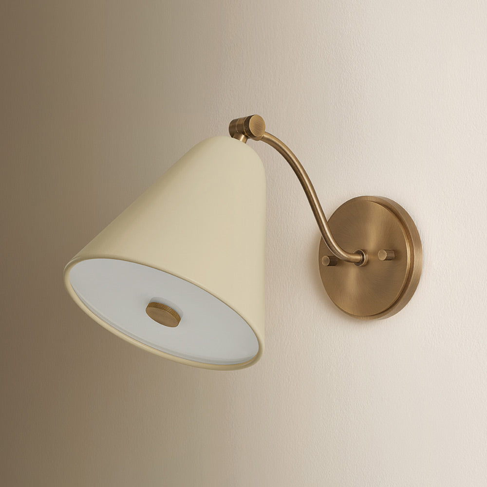 Clive Wall Light in Detail.