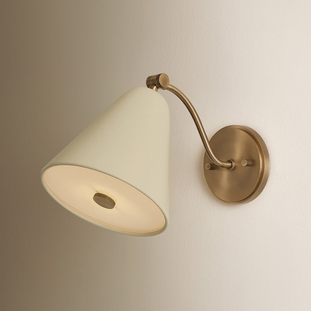 Clive Wall Light in Detail.