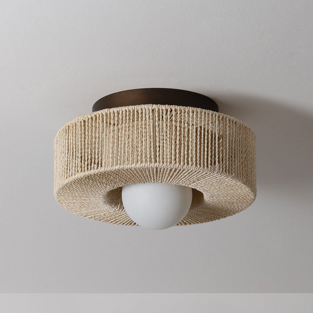 Coleman Flush Mount Ceiling Light in Detail.