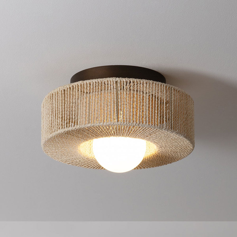 Coleman Flush Mount Ceiling Light in Detail.