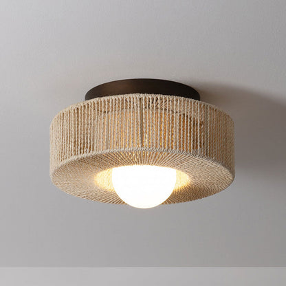 Coleman Flush Mount Ceiling Light in Detail.