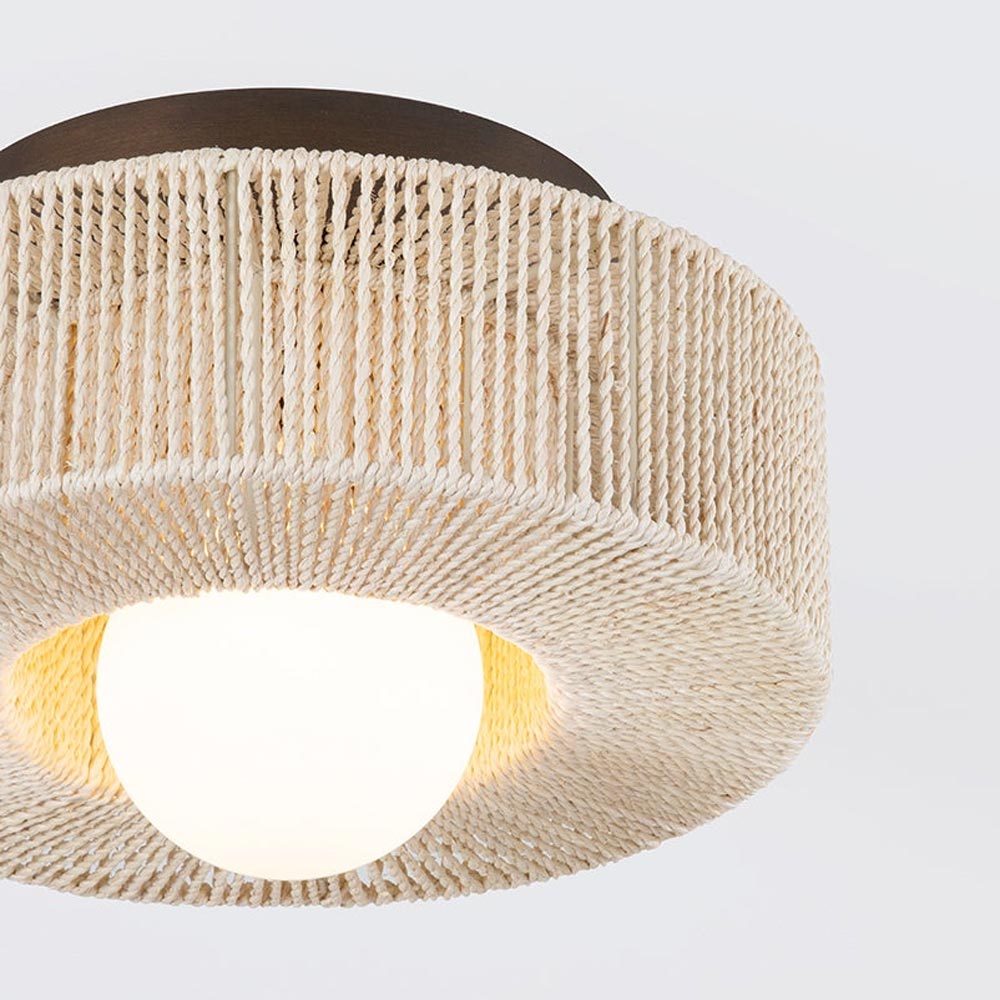 Coleman Flush Mount Ceiling Light in Detail.