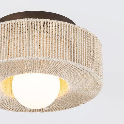 Coleman Flush Mount Ceiling Light in Detail.