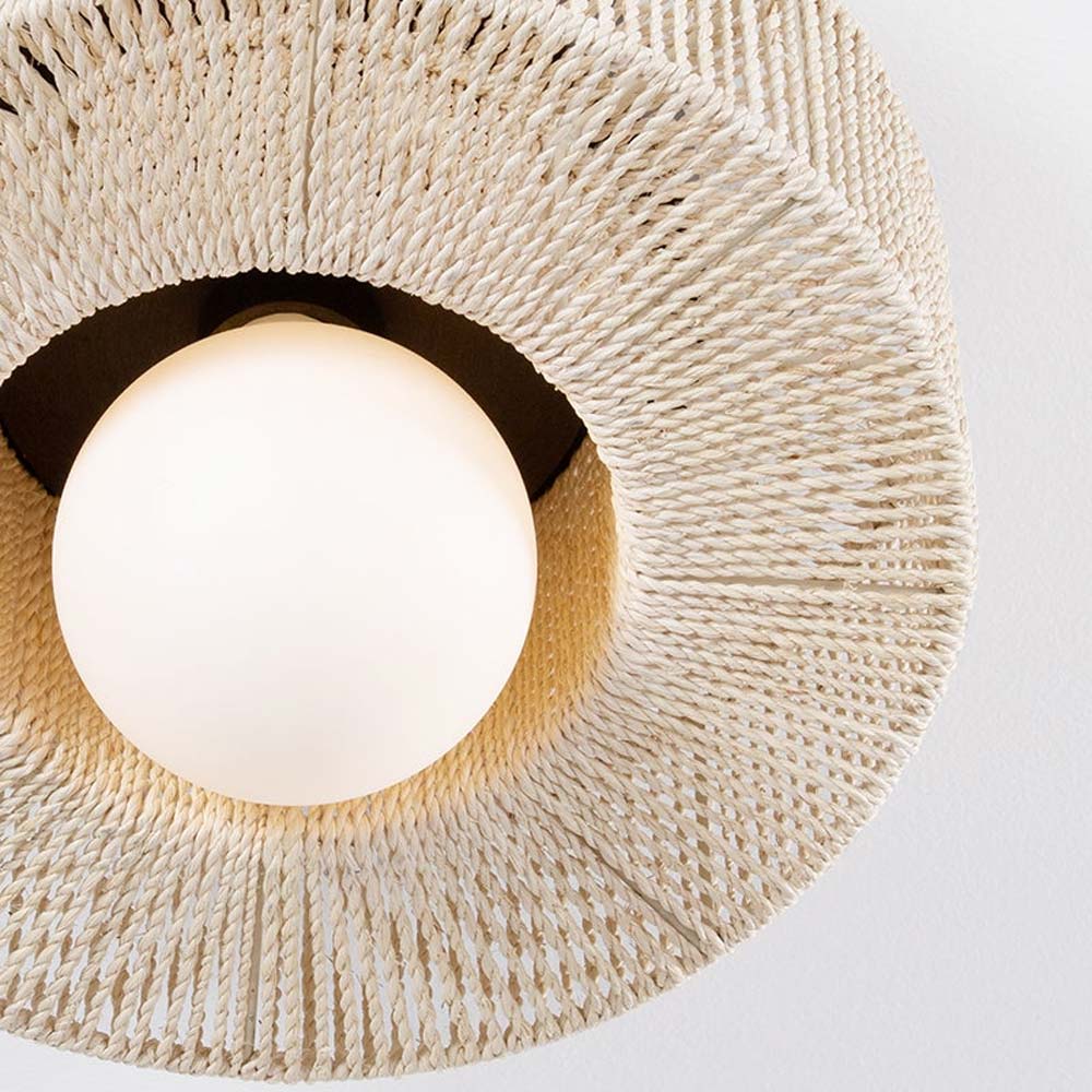 Coleman Flush Mount Ceiling Light in Detail.