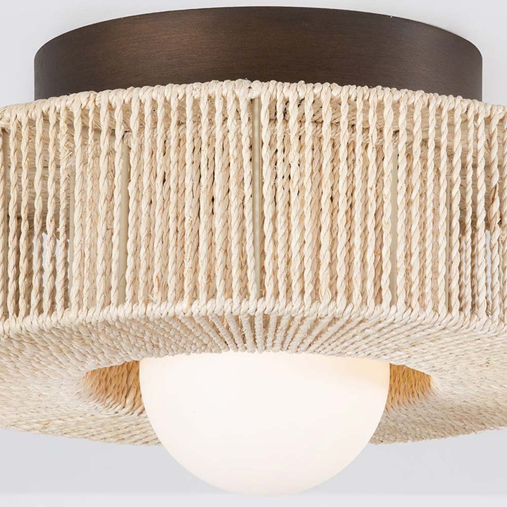 Coleman Flush Mount Ceiling Light in Detail.