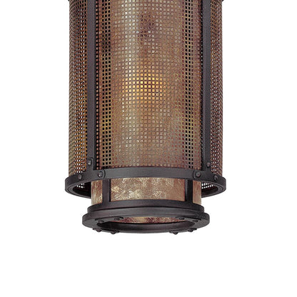 Copper Mountain Pendant Light in Detail.