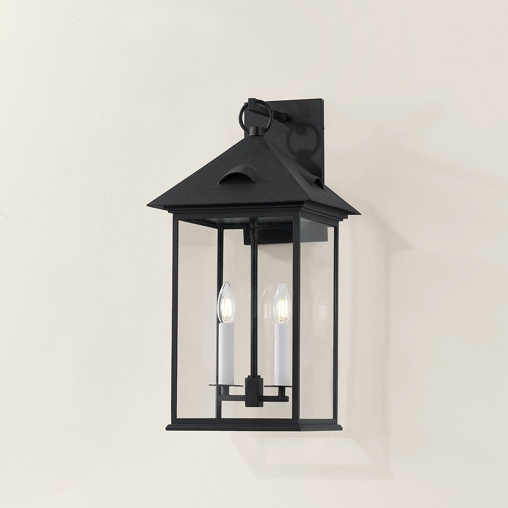 Corning Outdoor Wall Light in Detail.