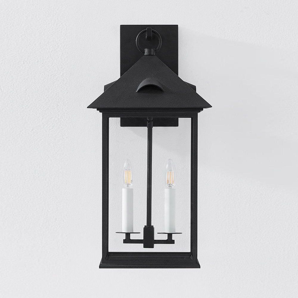 Corning Outdoor Wall Light in Detail.