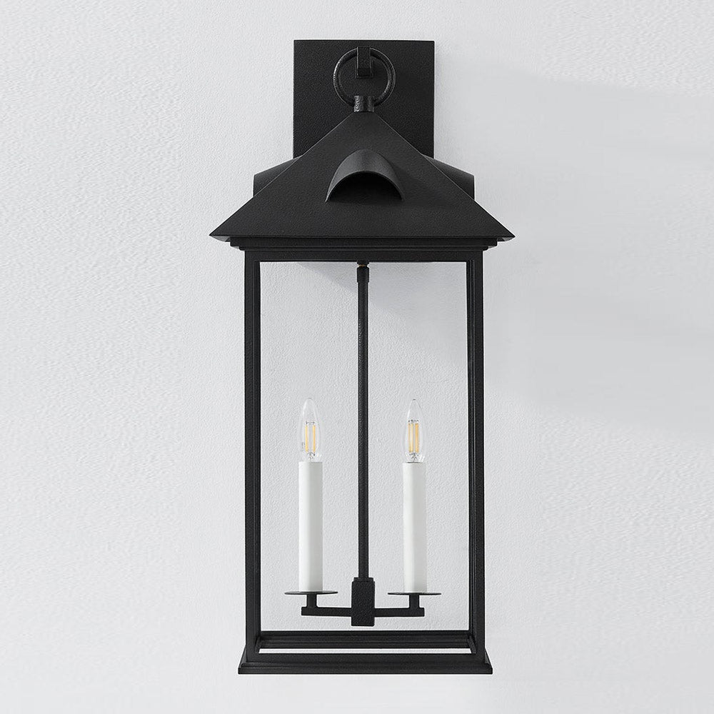 Corning Outdoor Wall Light in Detail.