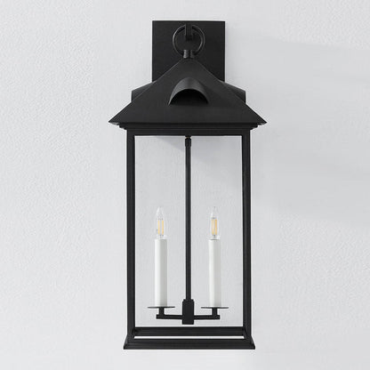 Corning Outdoor Wall Light in Detail.
