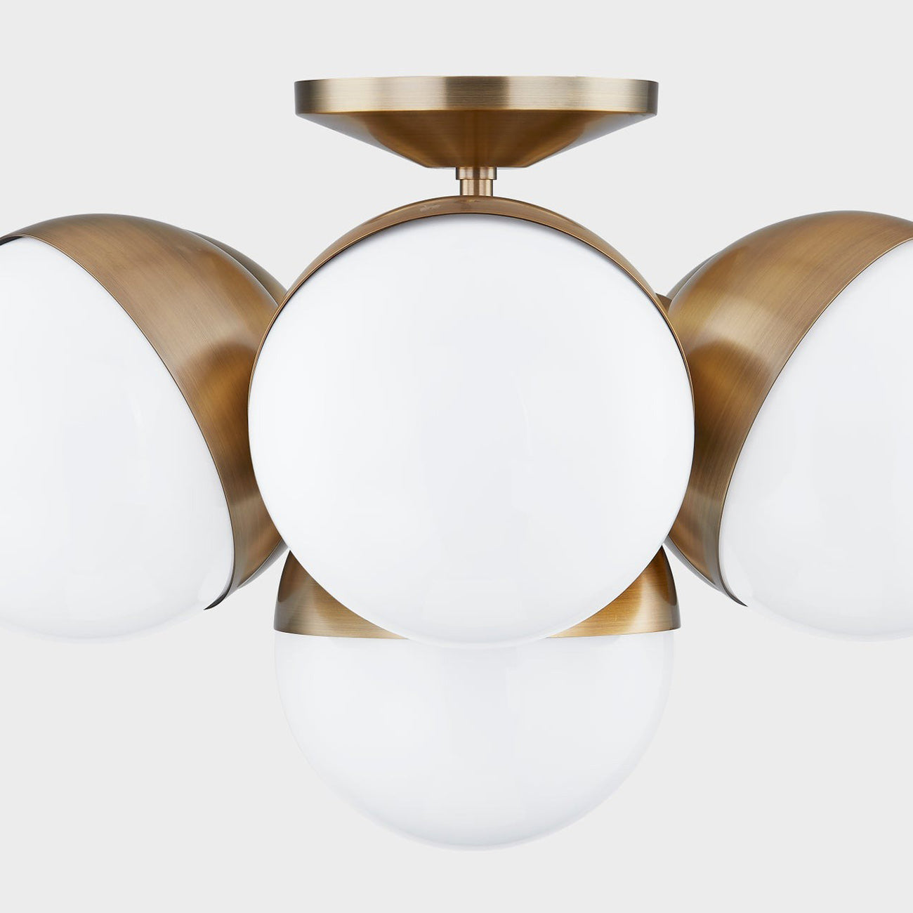 Cupertino Semi Flush Mount Ceiling Light in Detail.