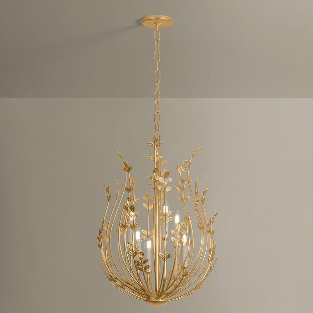 Delmore Chandelier in Detail.