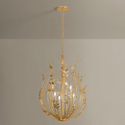 Delmore Chandelier in Detail.