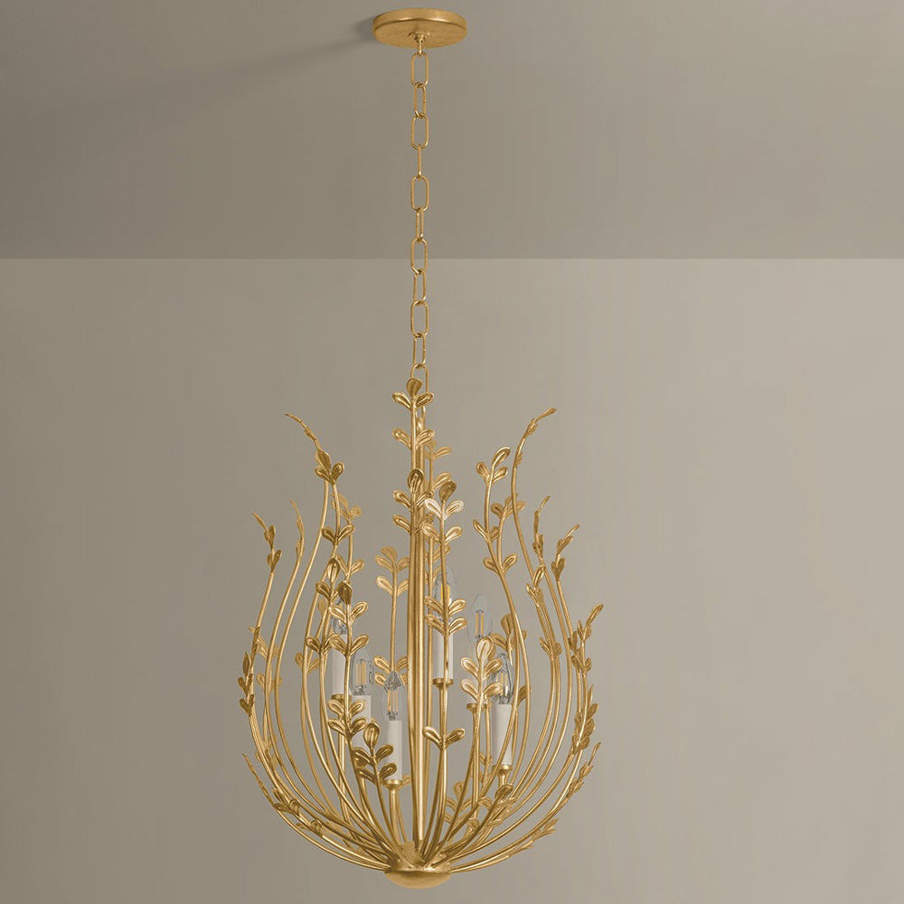 Delmore Chandelier in Detail.