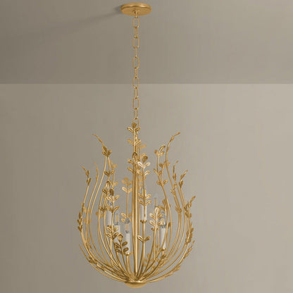 Delmore Chandelier in Detail.