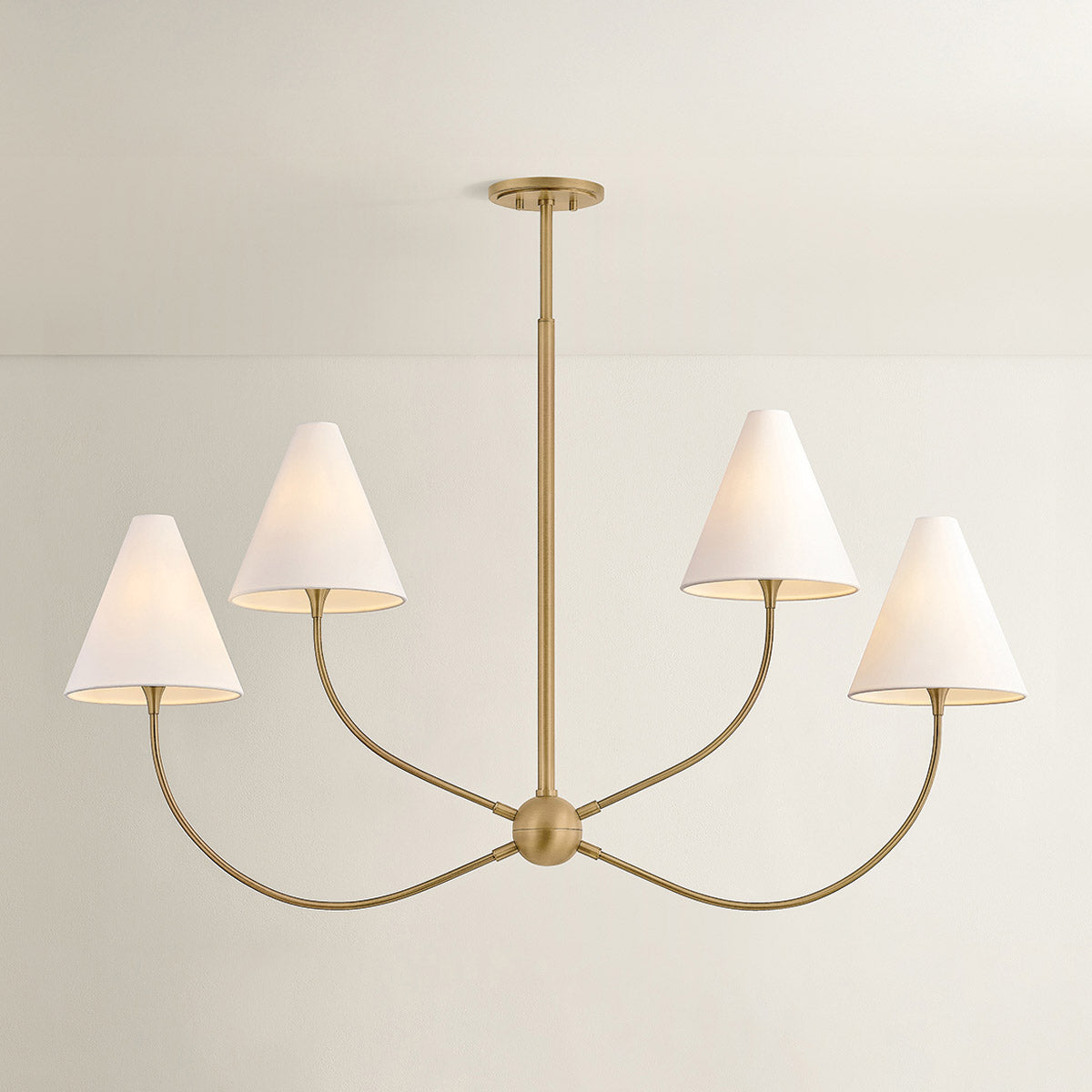 Evermore Linear Chandelier in Detail.