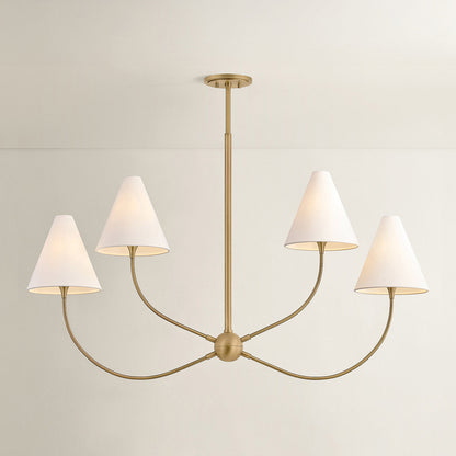 Evermore Linear Chandelier in Detail.