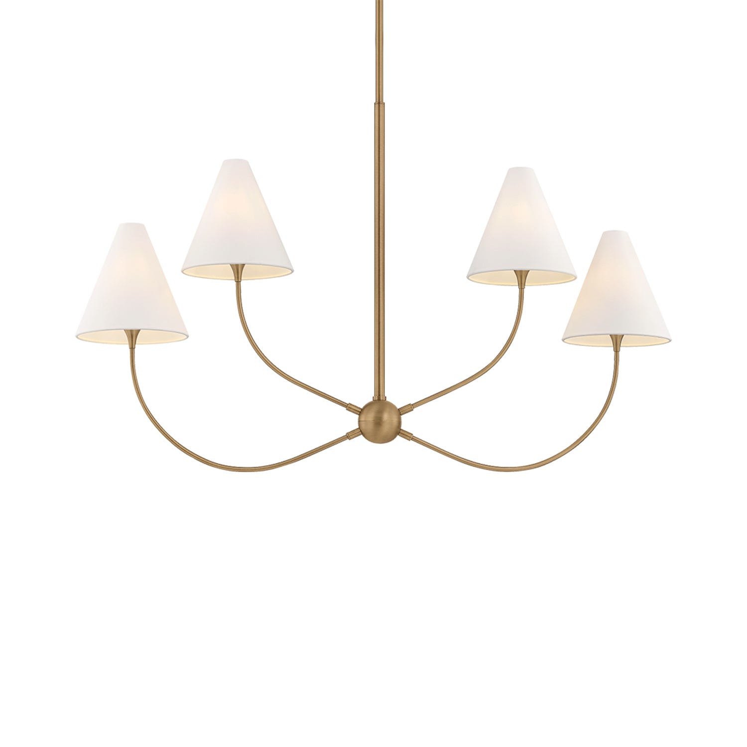Evermore Linear Chandelier in Detail.