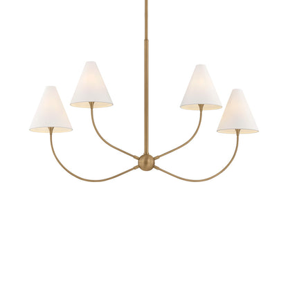 Evermore Linear Chandelier in Detail.