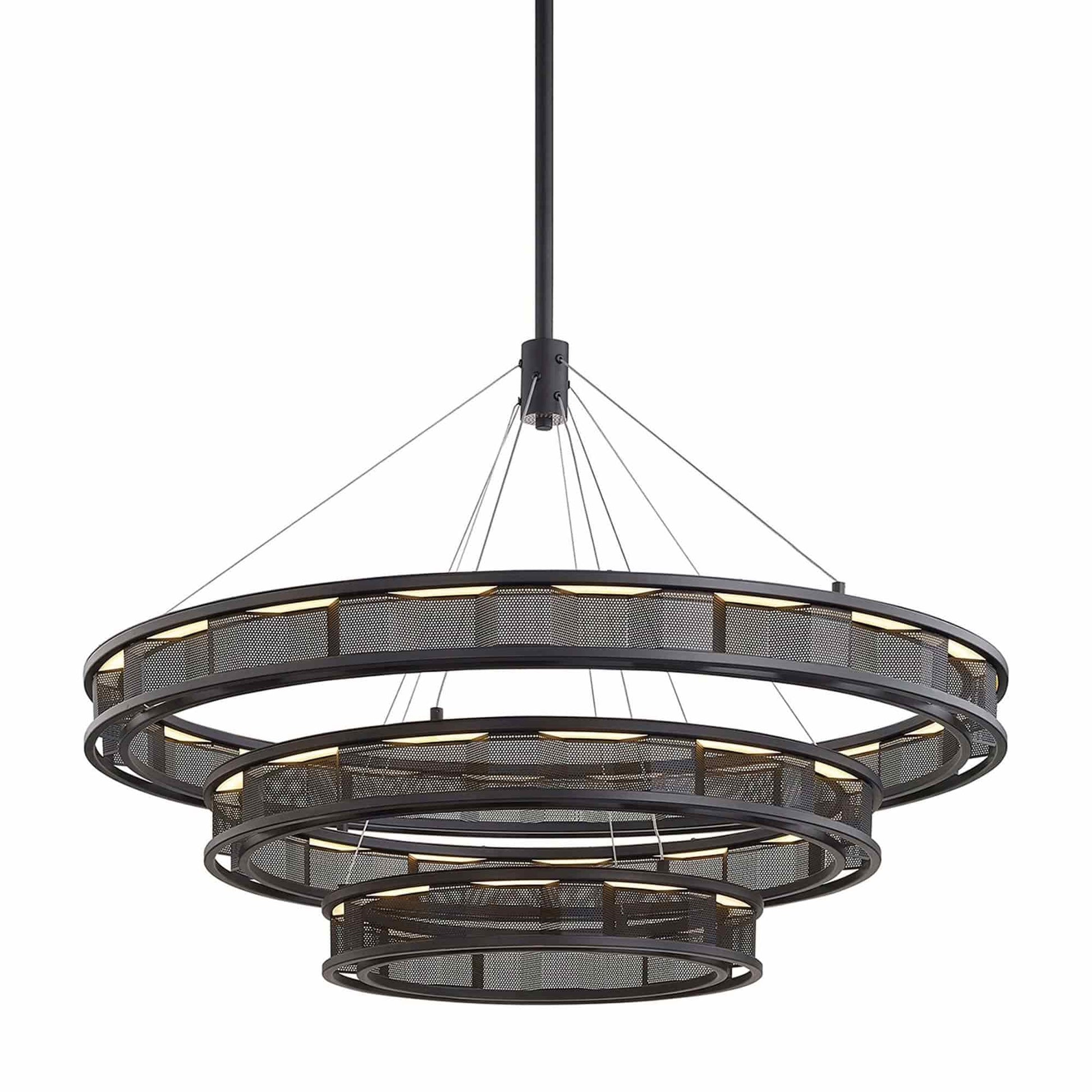 Fuze LED Pendant Light (39-Inch/3-Tier).