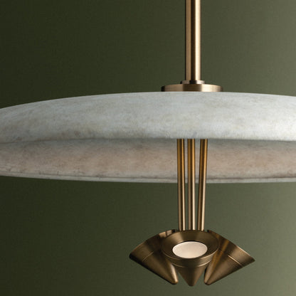 Garth LED Pendant Light in Detail.