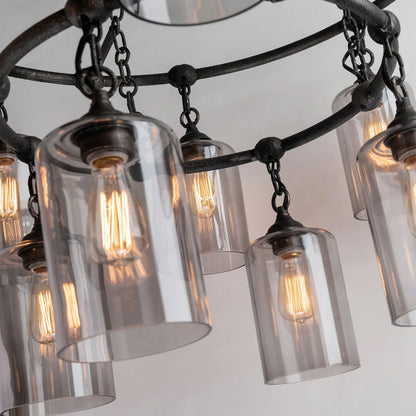 Gotham Chandelier in Detail.