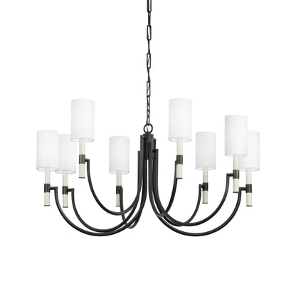 Gustine Chandelier in Forged Iron (Large).