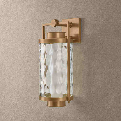 Haddock Outdoor LED Wall Light in Detail.