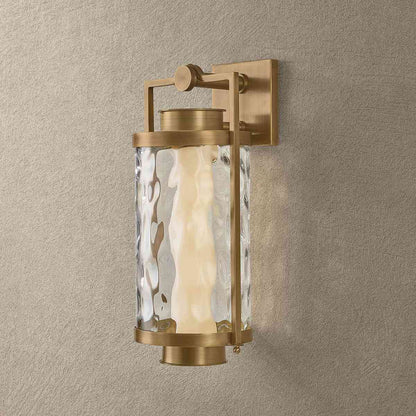 Haddock Outdoor LED Wall Light in Detail.