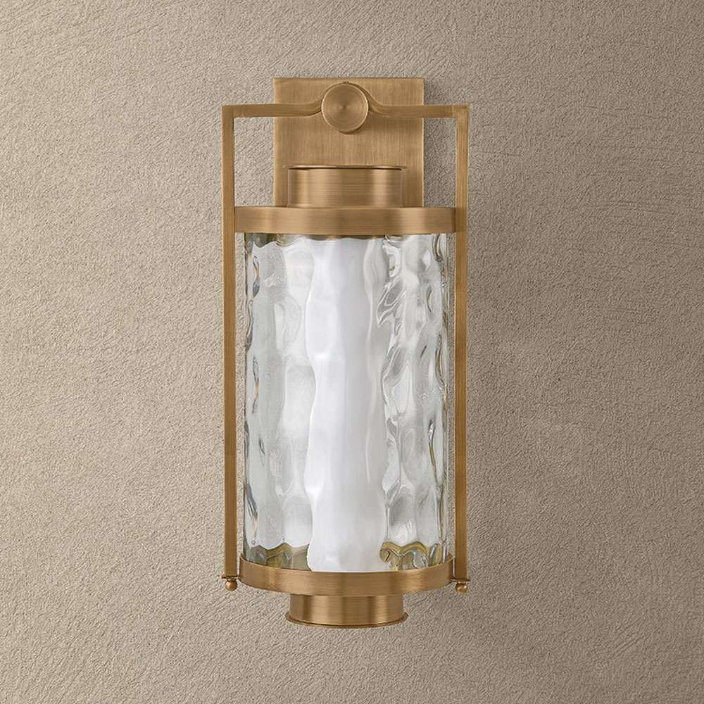 Haddock Outdoor LED Wall Light in Detail.