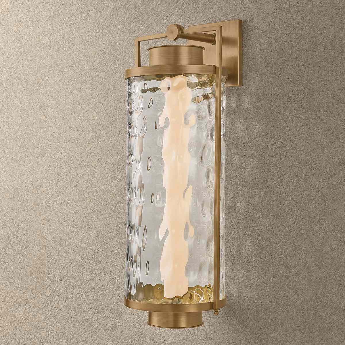 Haddock Outdoor LED Wall Light in Detail.
