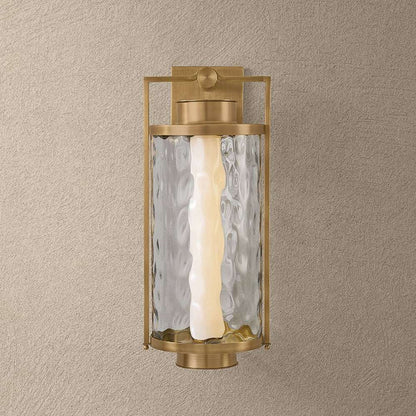 Haddock Outdoor LED Wall Light in Detail.