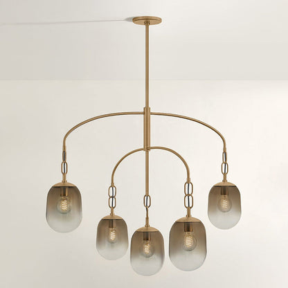 Harvey Chandelier in Detail.