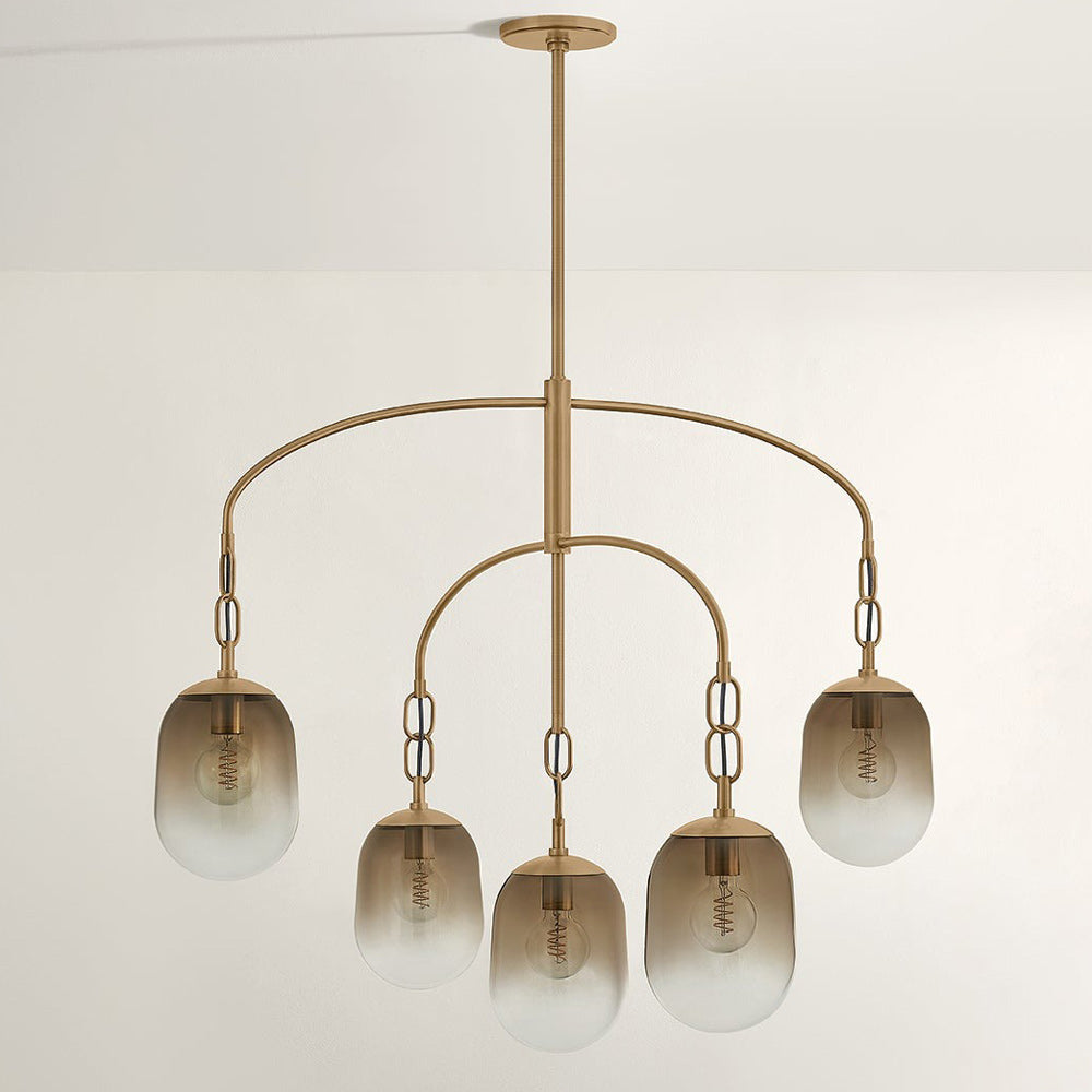 Harvey Chandelier in Detail.