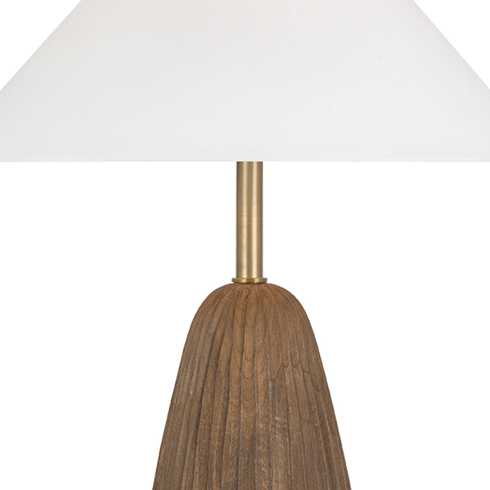 Heartwood Table Lamp in Detail.