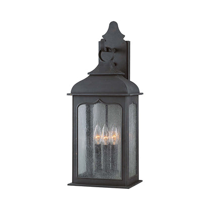 Henry Street Outdoor Rectangular Wall Light (3-Light).