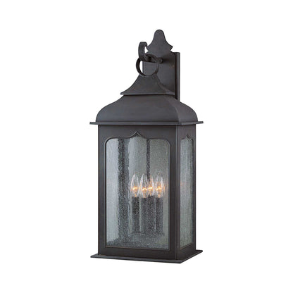 Henry Street Outdoor Rectangular Wall Light (4-Light).