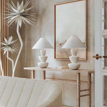 Kamas Table Lamp in living room.