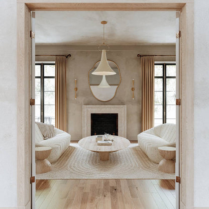 Keanu Wall Light in living room.