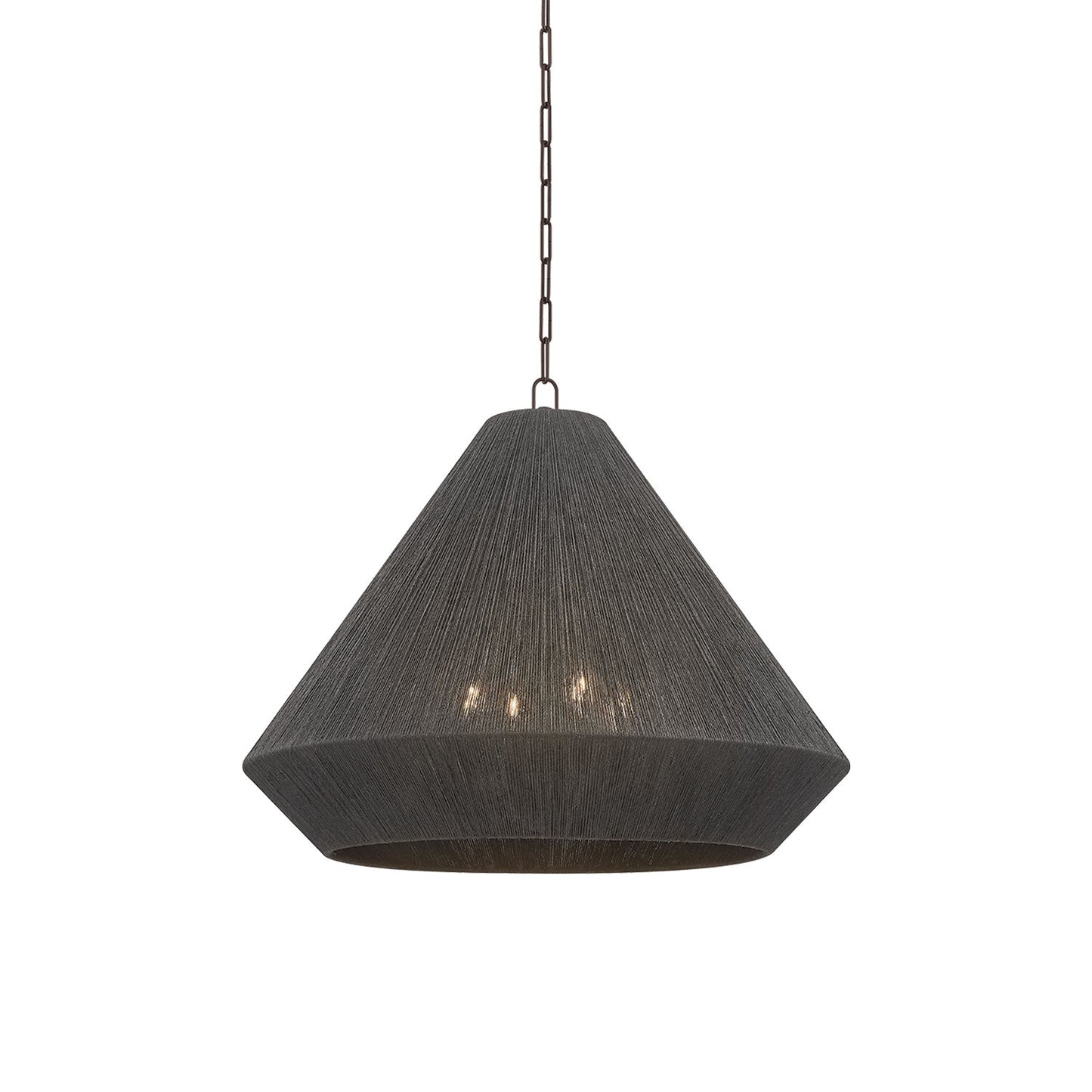 Keats Pendant Light in Bronze (30-Inch).