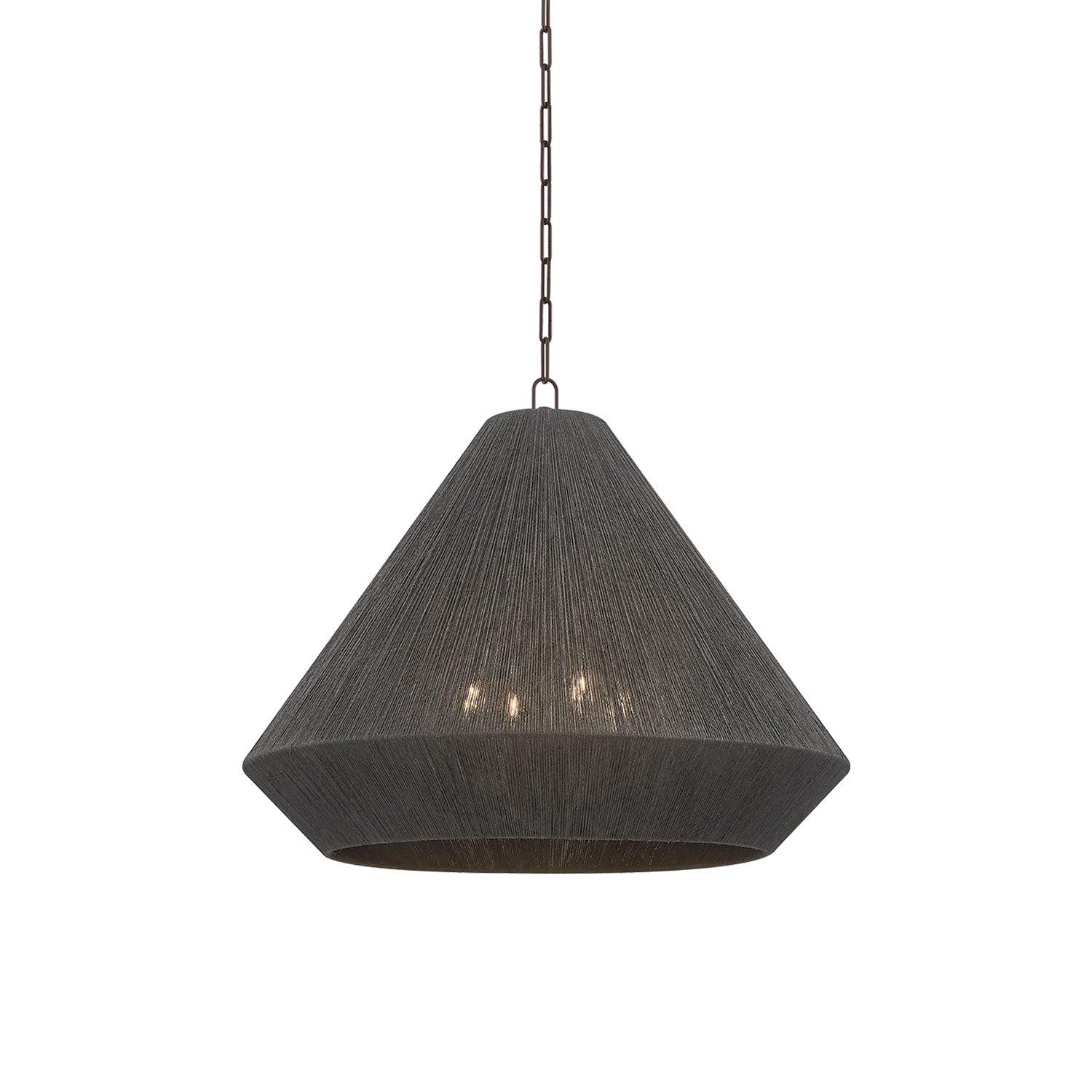 Keats Pendant Light in Bronze (30-Inch).