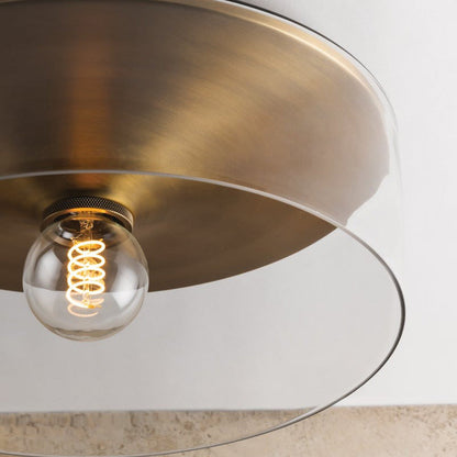 Killian Flush Mount Ceiling Light in Detail.
