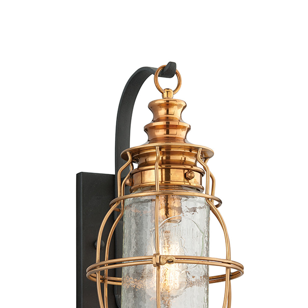 Little Harbor Outdoor Wall Light in Detail.